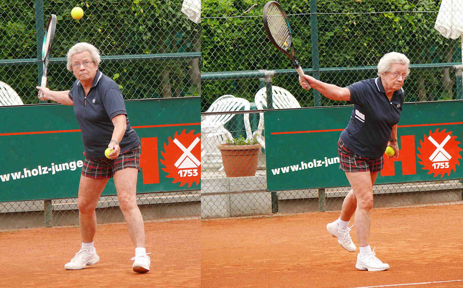 Eva-Maria Stockmann, älteste Turnierspielerin